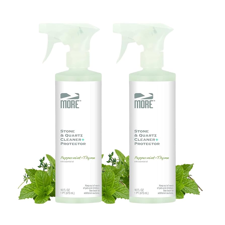 231【新品】MR.OLIVEWATERPROOFWASHABLELEATHER Amazon.com: MORE Stone & Quartz Cleaner + Protector - Water